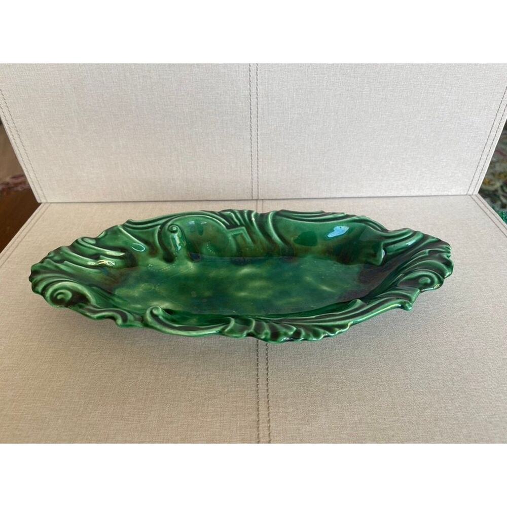 American Mid 20th Century California Pottery Dish by Willoughby Studio, 1950s